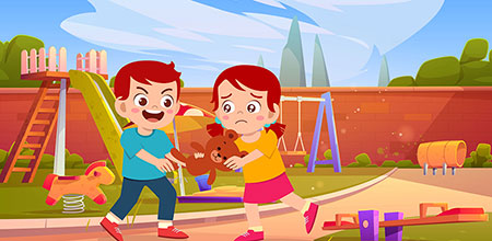 El acosador intimida a su víctima de diversas maneras.