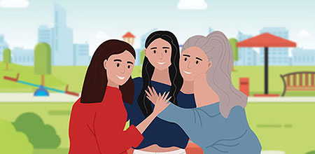 Es bueno compartir tus afirmaciones con alguien de confianza