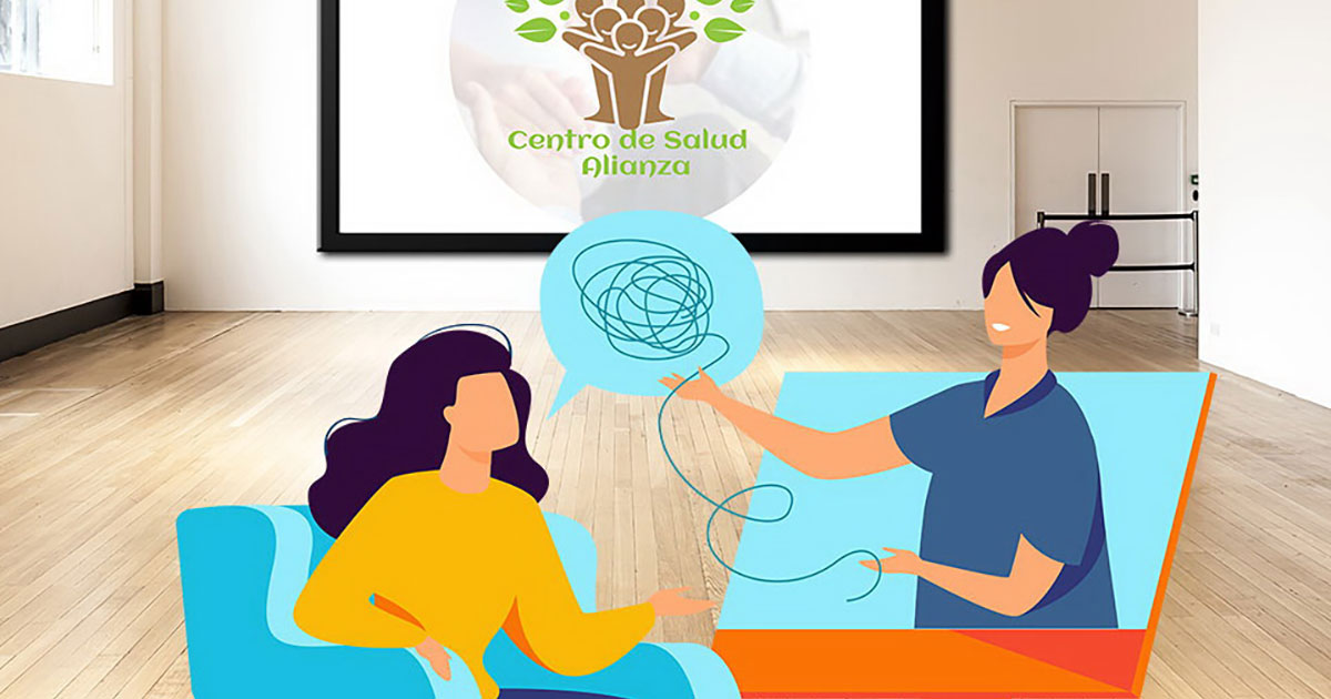 Foto de terapeuta guiando al paciente, ilustrando la importancia de la alianza terapéutica