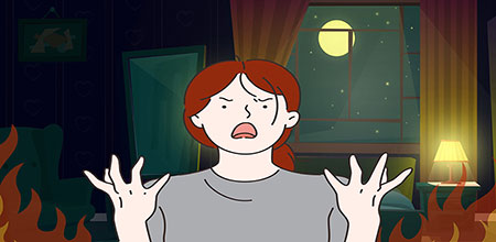 Si visualiza erróneamente la realidad, se mantiene una conducta obsesiva