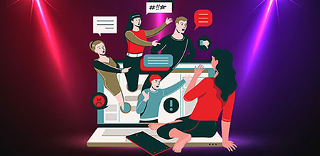 Los grupos sin dar a conocer su identidad son comunes en el ciberacoso