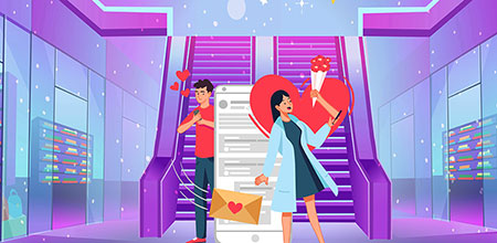 Al estar detrás de una pantalla, se tiende a idealizar a la pareja