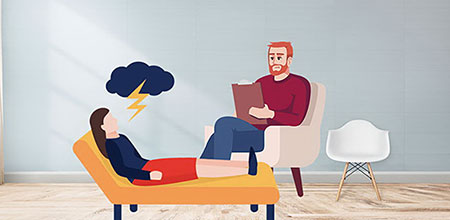 Una de las terapias utilizadas en los trastornos alimentarios es la cognitivo-conductual