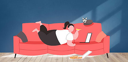 El acto de comer causa gratificación por lo que es importante no caer en excesos