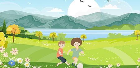 Se enseña a veces a los niños el valor de la competencia