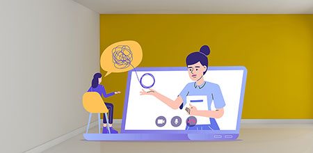 No es recomendable que los psiquiatras y psicólogos se relacionen con pacientes COVID-19