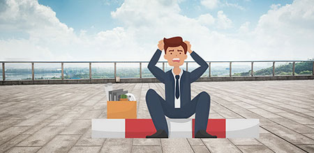 Al ser desempleado la persona tiende a criticar su propio desempeño