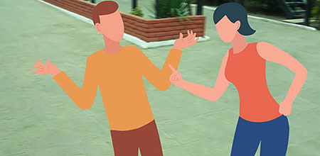 El maltrato físico buscar lesionar a la otra persona