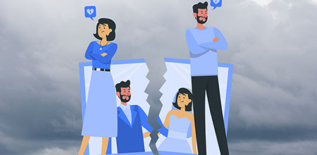 El proceso estresante del divorcio La separación es un proceso estresante y traumático para ambas partes