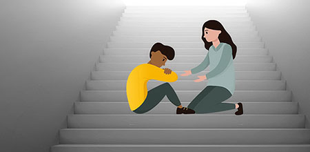 El duelo puede entenderse como la reacción emocional frente a una pérdida vivida