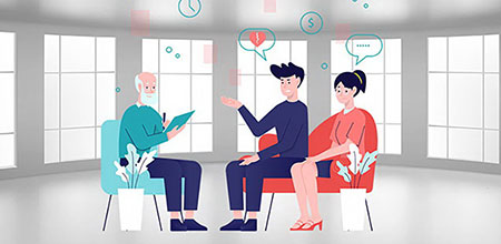 La terapia de pareja tiene como objetivo mejorar la relación entre ellos