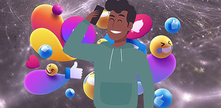 La persona pasa gran parte del día pendiente de notificaciones de su celular