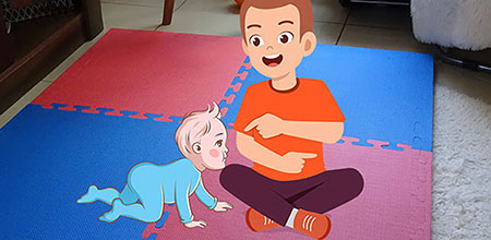 En la infancia, dependemos mucho de nuestros progenitores