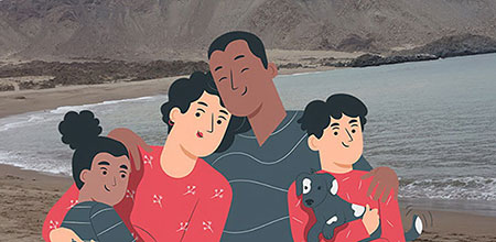 La familia es el intermediario entre la persona y la sociedad