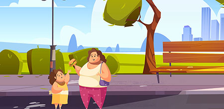 La pérdida del control de peso se puede ver relacionado en estos casos