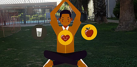 Preocuparse de llevar una buena alimentación también ayuda a nuestro bienestar