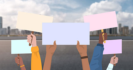 Fotografía representando los efectos de los estereotipos y prejuicios en las interacciones sociales