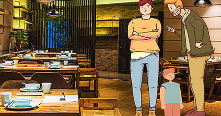 Niños enfrentando el impacto emocional de la separación de sus padres