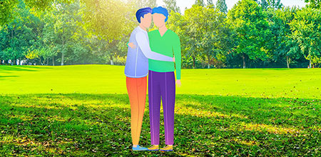 Dicho síndrome lo experimentan más los hombres por lo que buscan a alguien que los proteja.