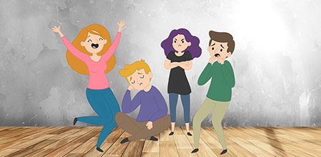 Hay gestos que son capaces de expresar emociones básicas