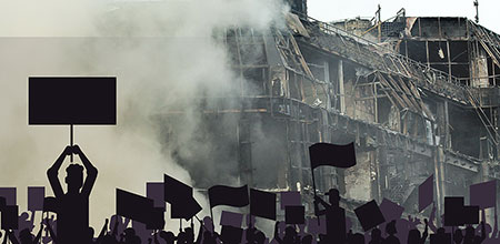 Los daños provocados por las manifestaciones dejan una incertidumbre a nivel económico