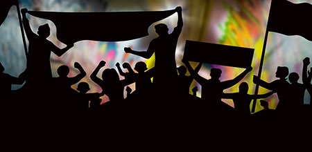 Las manifestaciones fueron tomando fuerza, siendo cada vez más frecuentes