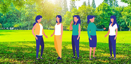 Muchas personas extrovertidas tienden a buscar a otros por miedo al abandono