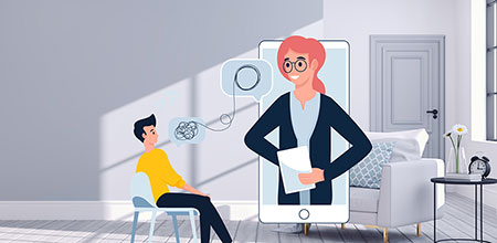 Los psicólogos que atienden online pueden llevar a cabos efectivos tratamientos