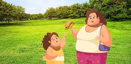 Genética como factor de riesgo para la obesidad La carga genética es considerada un factor de riesgo