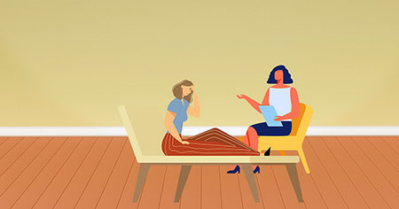 Terapia psicológica: ayuda en el crecimiento personal Foto que ilustra un ambiente tranquilo para la terapia psicológica.