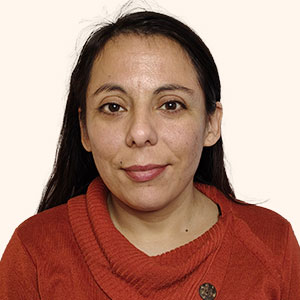 Psicóloga Janet Fiorella Noseda Gutiérrez, con formación en psicoterapia cognitivo-constructivista, trauma y psicopatología