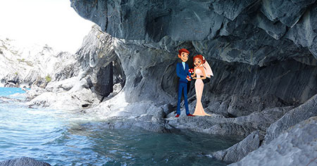 Pareja feliz compartiendo momentos valiosos Imagen de una pareja disfrutando su matrimonio duradero