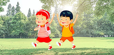 A veces los niños maduran antes de tiempo por diferentes circunstancias de la vida