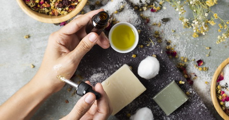 Cada producto de aromaterapia es realizado de manera personalizada.