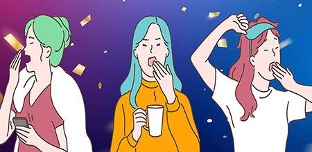 Estar con ganas de dormir durante todo el día es uno de los síntomas frecuentes