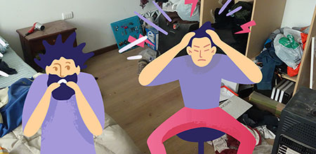 Comportamiento característico de acumulación de objetos en Diógenes La acumulación de objetos es uno de los comportamientos caracteristicos de Diógenes