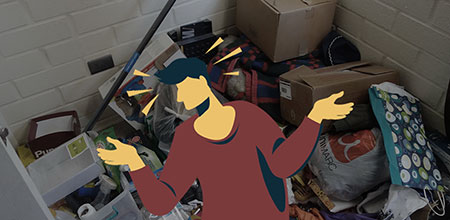 La acumulación excesiva de objetos trae riesgos sanitarios La acumulación de objetos puede traer graves problemas sanitarios