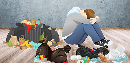 Los pacientes con acumulación compulsiva no la ven como una enfermedad