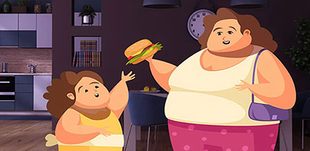 Las personas con sobrepeso tienen dificultades en el control de los impulsos