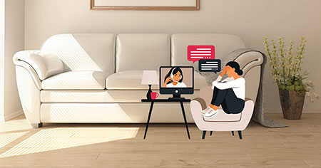 Explora los mitos y realidades de la terapia en línea para conocer mejor cómo funciona.