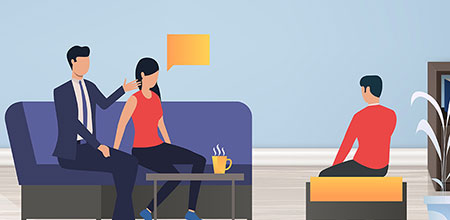 Si se desconfía de la pareja, la terapia de parejas podría ser una opción