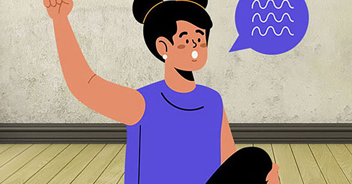 Una representación gráfica de los efectos de la dislexia en la lectura y escritura