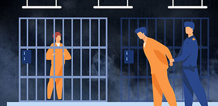 Muchos de las personas con personalidad antisocial son infractores de ley