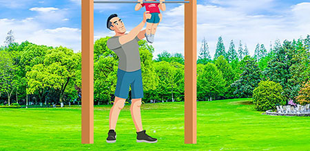 Es importante enseñar a nuestros niños a través del ejemplo